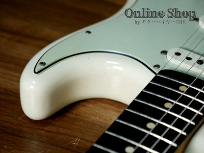 USED 2020 Fender Custom Shop LIMITED EDITION '62/'63 Stratocaster Journeyman Relic Aged Olympic White