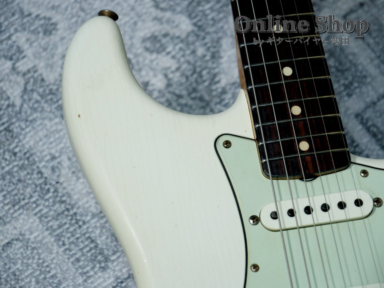 USED 2020 Fender Custom Shop LIMITED EDITION '62/'63 Stratocaster Journeyman Relic Aged Olympic White