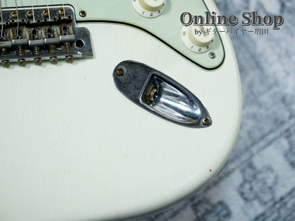 USED 2020 Fender Custom Shop LIMITED EDITION '62/'63 Stratocaster Journeyman Relic Aged Olympic White