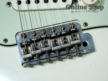 USED 2020 Fender Custom Shop LIMITED EDITION '62/'63 Stratocaster Journeyman Relic Aged Olympic White