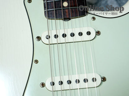 USED 2020 Fender Custom Shop LIMITED EDITION '62/'63 Stratocaster Journeyman Relic Aged Olympic White
