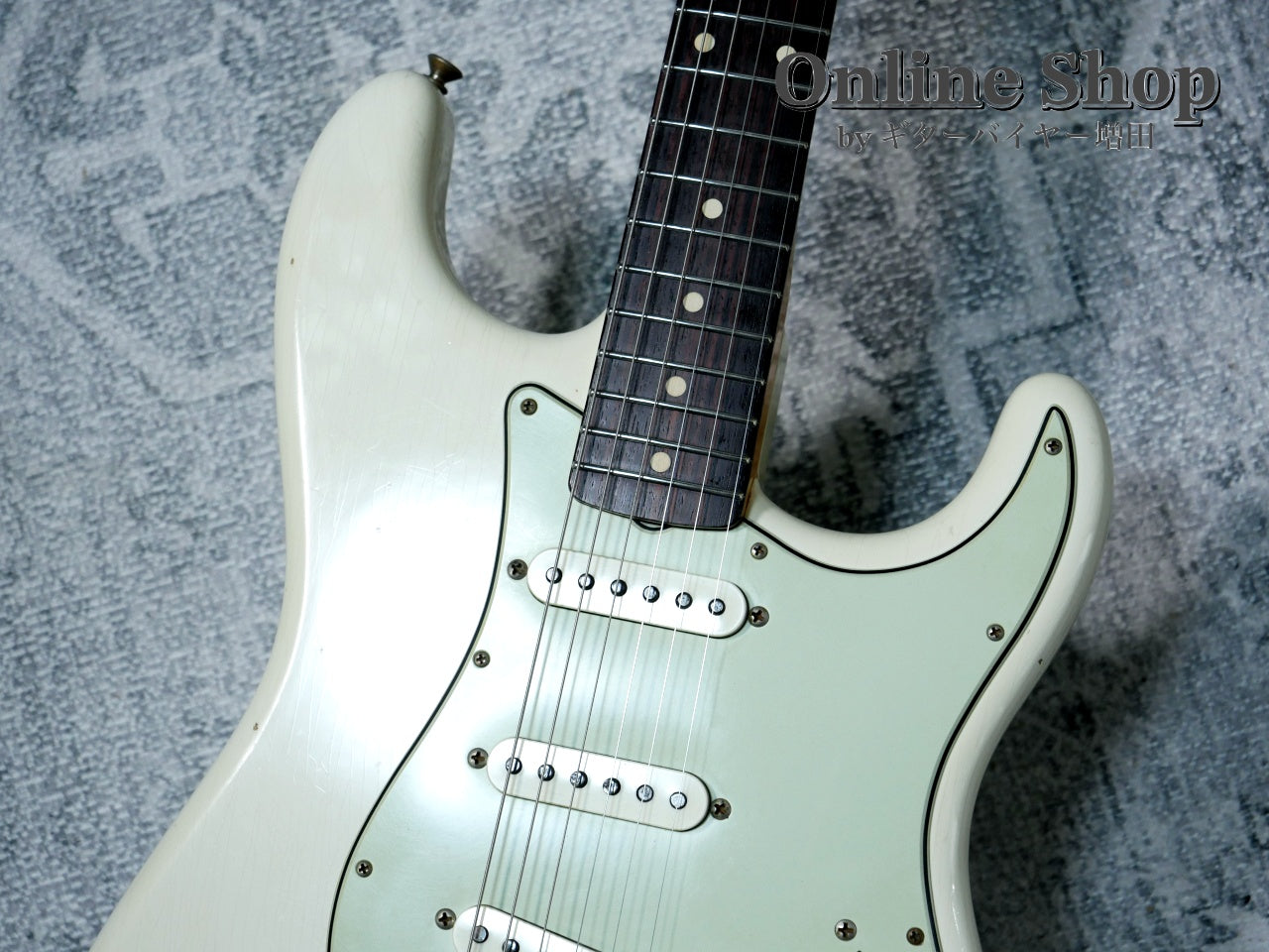 USED 2020 Fender Custom Shop LIMITED EDITION '62/'63 Stratocaster Journeyman Relic Aged Olympic White