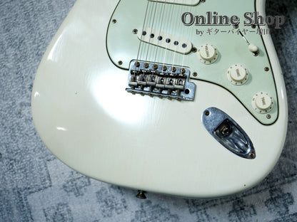 USED 2020 Fender Custom Shop LIMITED EDITION '62/'63 Stratocaster Journeyman Relic Aged Olympic White