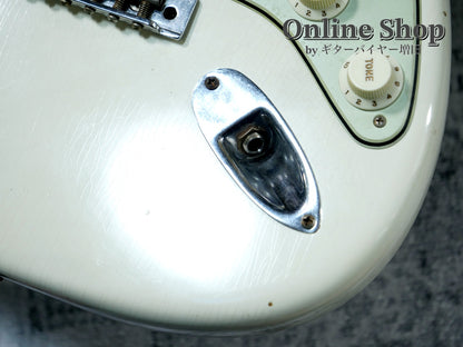 USED 2020 Fender Custom Shop LIMITED EDITION '62/'63 Stratocaster Journeyman Relic Aged Olympic White