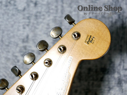 USED 2020 Fender Custom Shop LIMITED EDITION '62/'63 Stratocaster Journeyman Relic Aged Olympic White