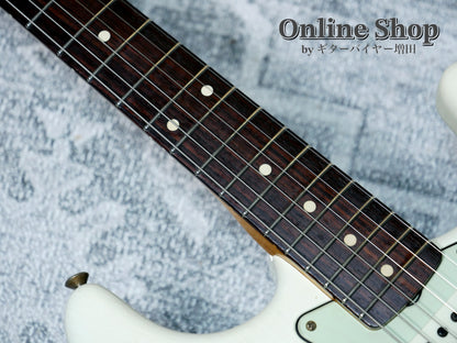 USED 2020 Fender Custom Shop LIMITED EDITION '62/'63 Stratocaster Journeyman Relic Aged Olympic White