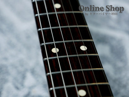 USED 2020 Fender Custom Shop LIMITED EDITION '62/'63 Stratocaster Journeyman Relic Aged Olympic White