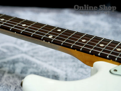 USED 2020 Fender Custom Shop LIMITED EDITION '62/'63 Stratocaster Journeyman Relic Aged Olympic White