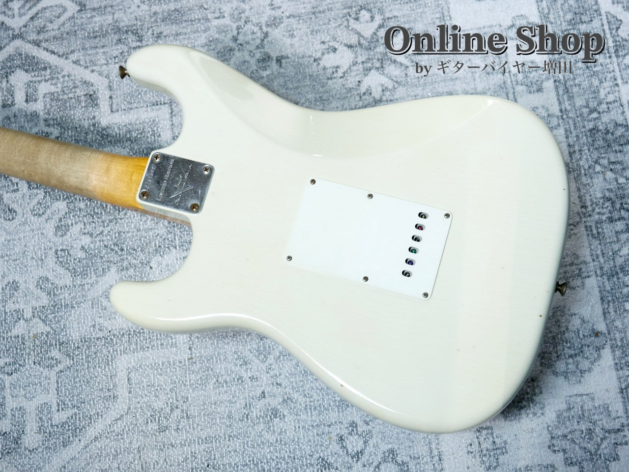USED 2020 Fender Custom Shop LIMITED EDITION '62/'63 Stratocaster Journeyman Relic Aged Olympic White