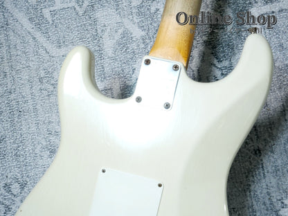 USED 2020 Fender Custom Shop LIMITED EDITION '62/'63 Stratocaster Journeyman Relic Aged Olympic White