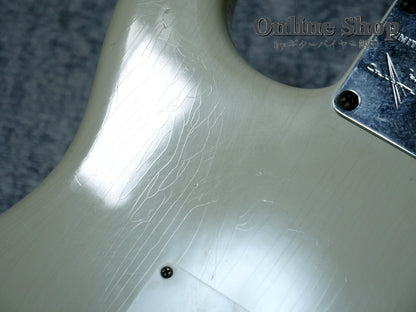 USED 2020 Fender Custom Shop LIMITED EDITION '62/'63 Stratocaster Journeyman Relic Aged Olympic White
