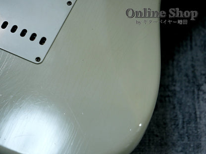 USED 2020 Fender Custom Shop LIMITED EDITION '62/'63 Stratocaster Journeyman Relic Aged Olympic White
