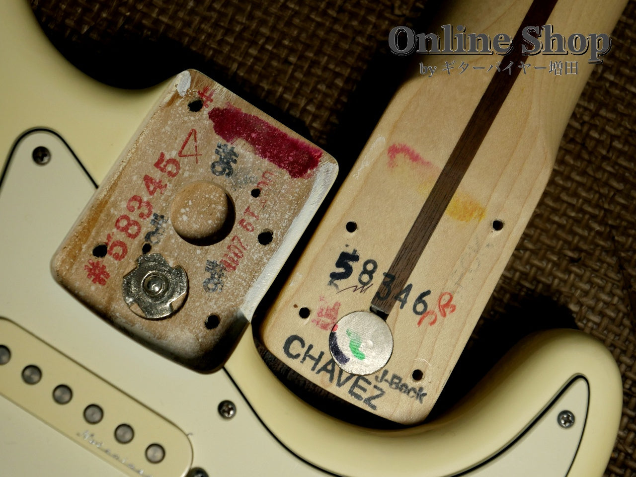 USED 2011 Fender Jeff Beck Stratocaster Olympic White