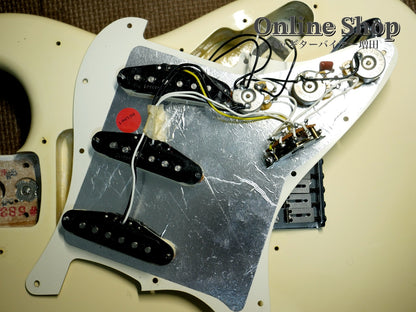 USED 2011 Fender Jeff Beck Stratocaster Olympic White