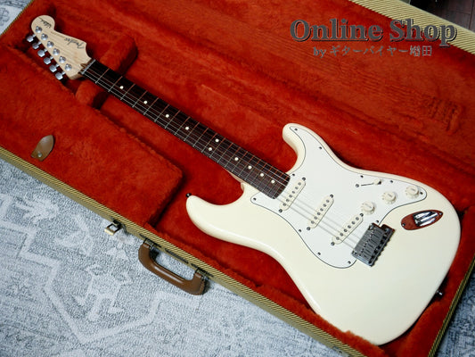 USED 2011 Fender Jeff Beck Stratocaster Olympic White