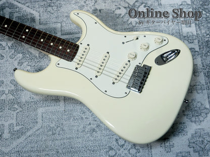USED 2011 Fender Jeff Beck Stratocaster Olympic White