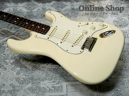 USED 2011 Fender Jeff Beck Stratocaster Olympic White