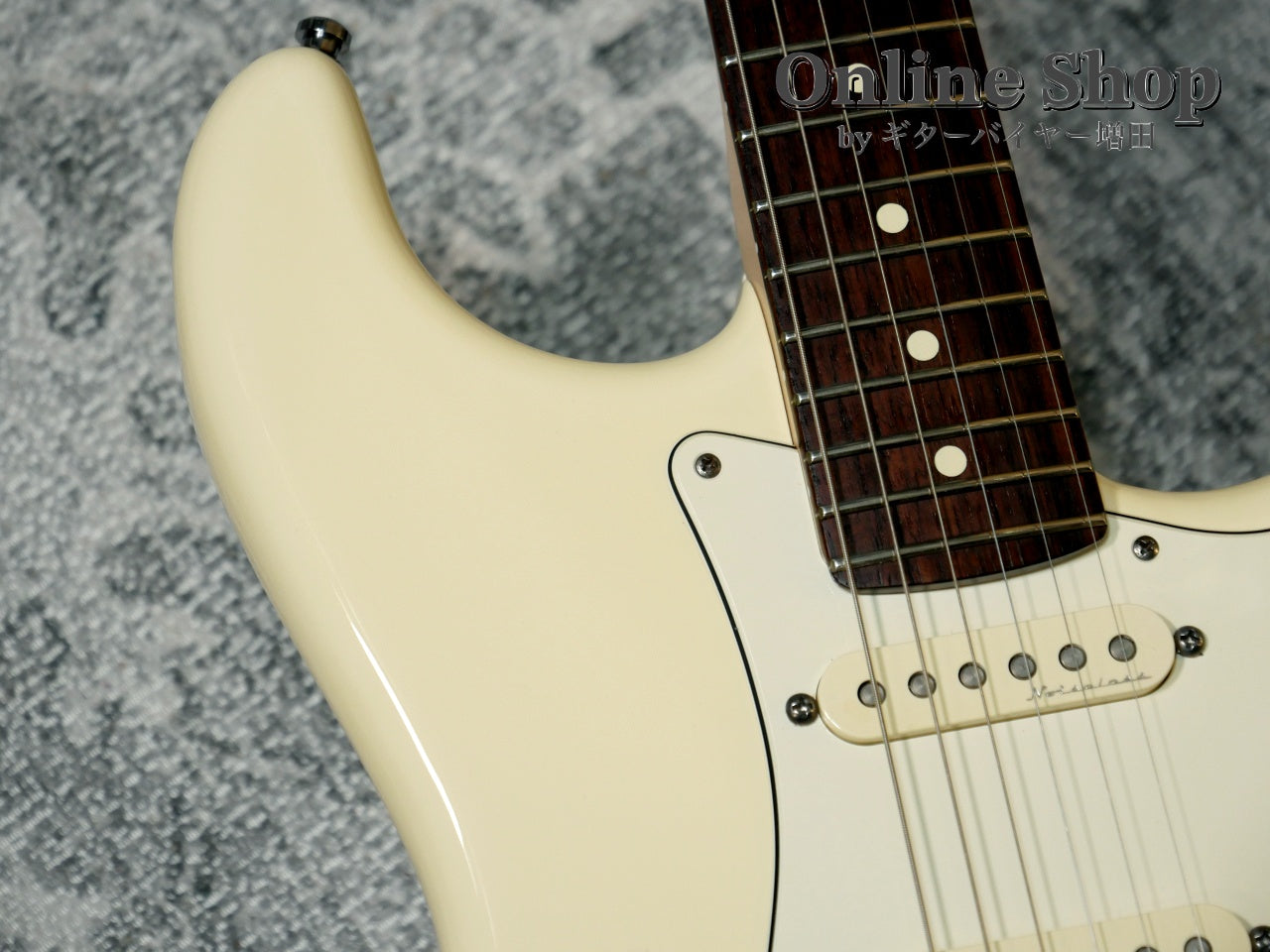 USED 2011 Fender Jeff Beck Stratocaster Olympic White