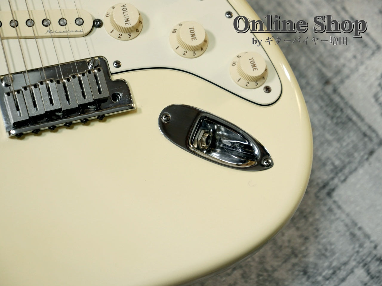 USED 2011 Fender Jeff Beck Stratocaster Olympic White
