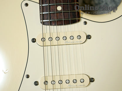 USED 2011 Fender Jeff Beck Stratocaster Olympic White