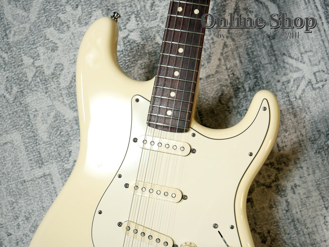 USED 2011 Fender Jeff Beck Stratocaster Olympic White