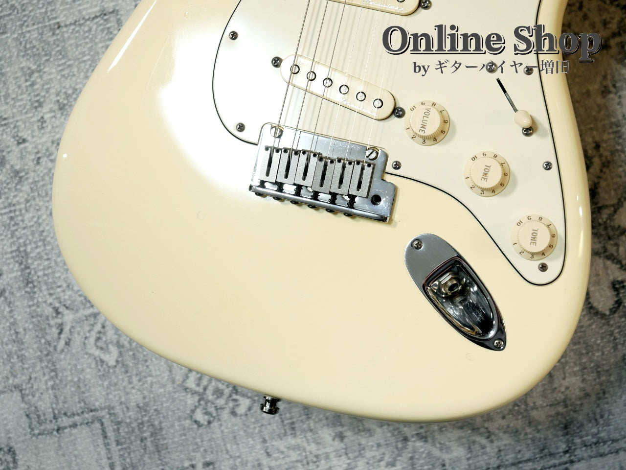 USED 2011 Fender Jeff Beck Stratocaster Olympic White