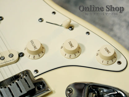 USED 2011 Fender Jeff Beck Stratocaster Olympic White