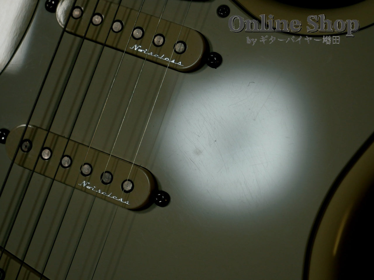 USED 2011 Fender Jeff Beck Stratocaster Olympic White