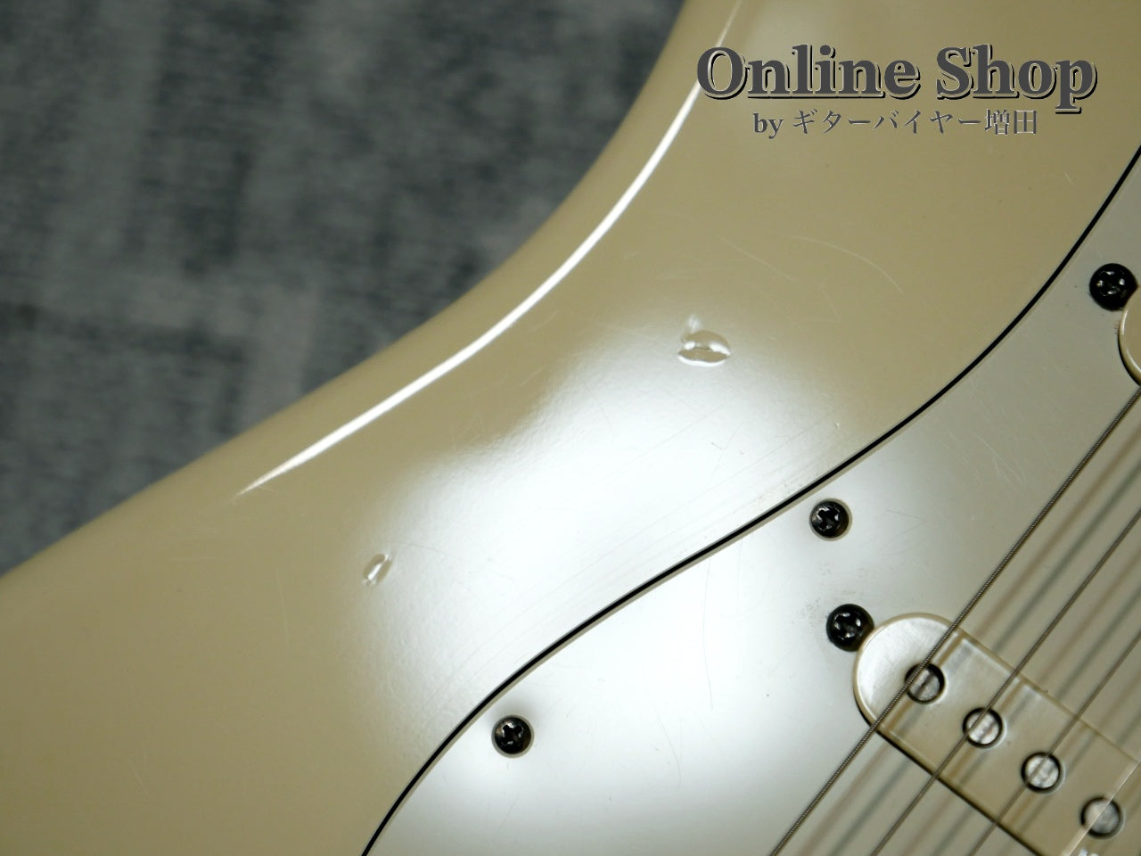 USED 2011 Fender Jeff Beck Stratocaster Olympic White