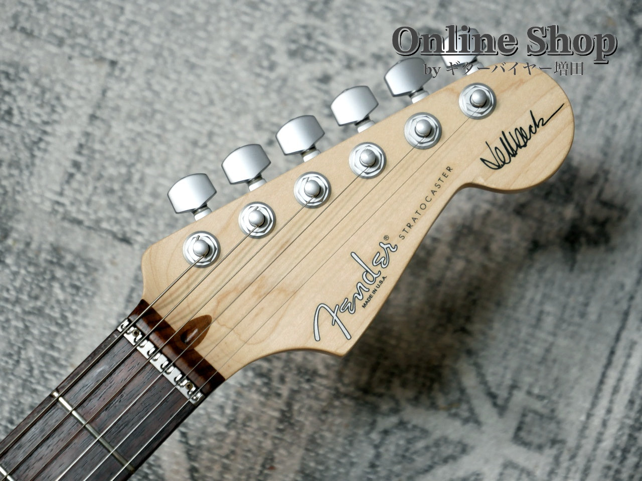 USED 2011 Fender Jeff Beck Stratocaster Olympic White