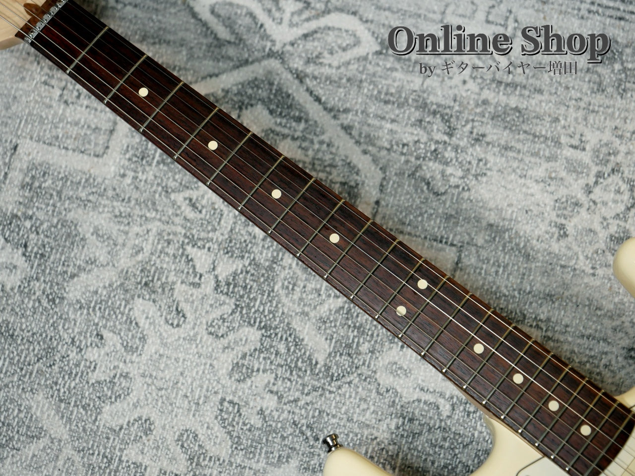 USED 2011 Fender Jeff Beck Stratocaster Olympic White