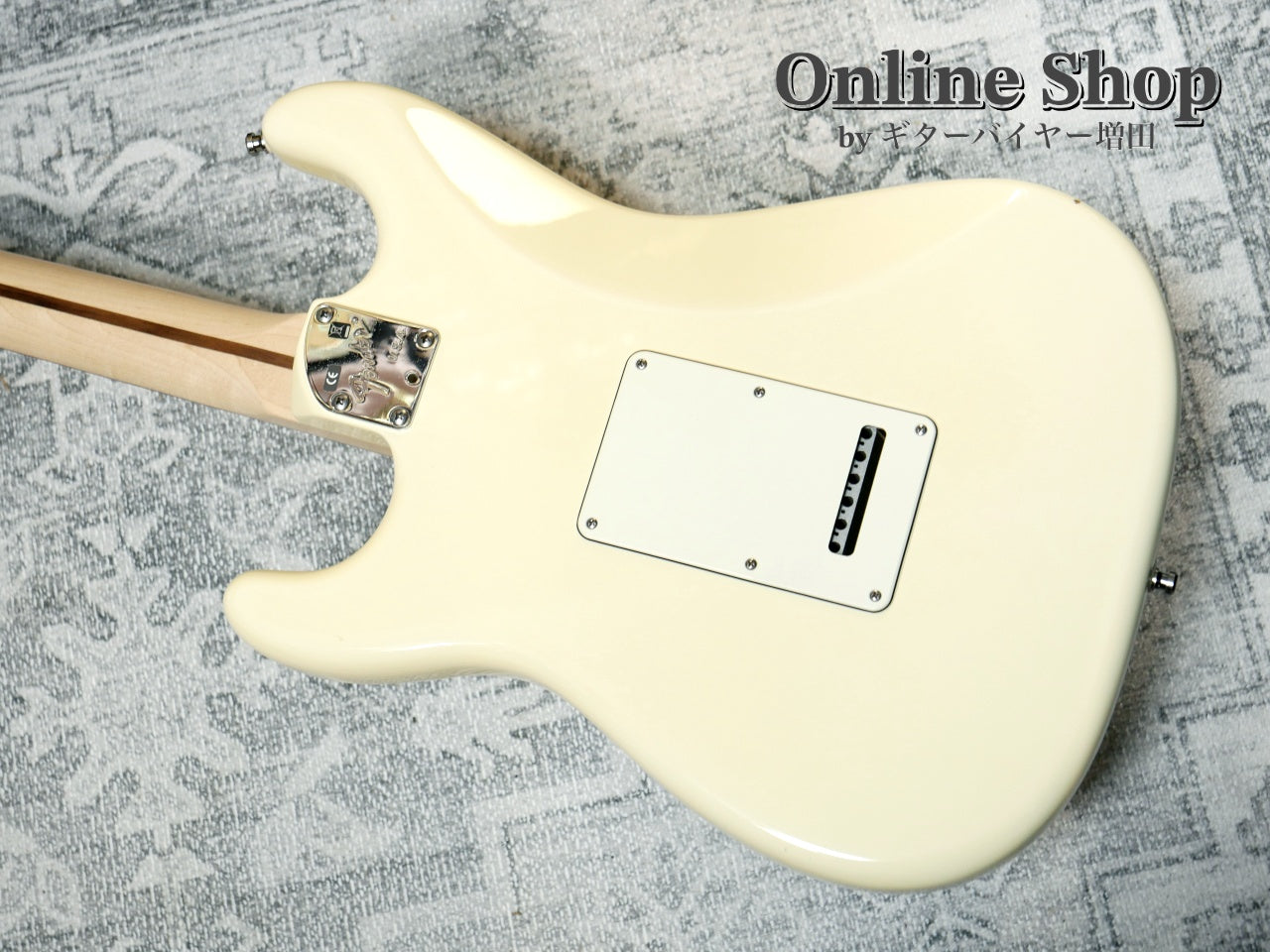 USED 2011 Fender Jeff Beck Stratocaster Olympic White