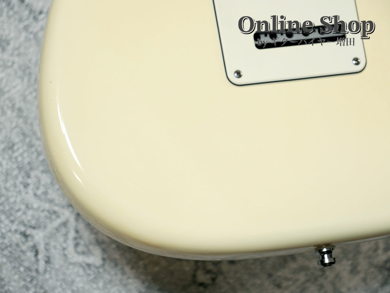 USED 2011 Fender Jeff Beck Stratocaster Olympic White