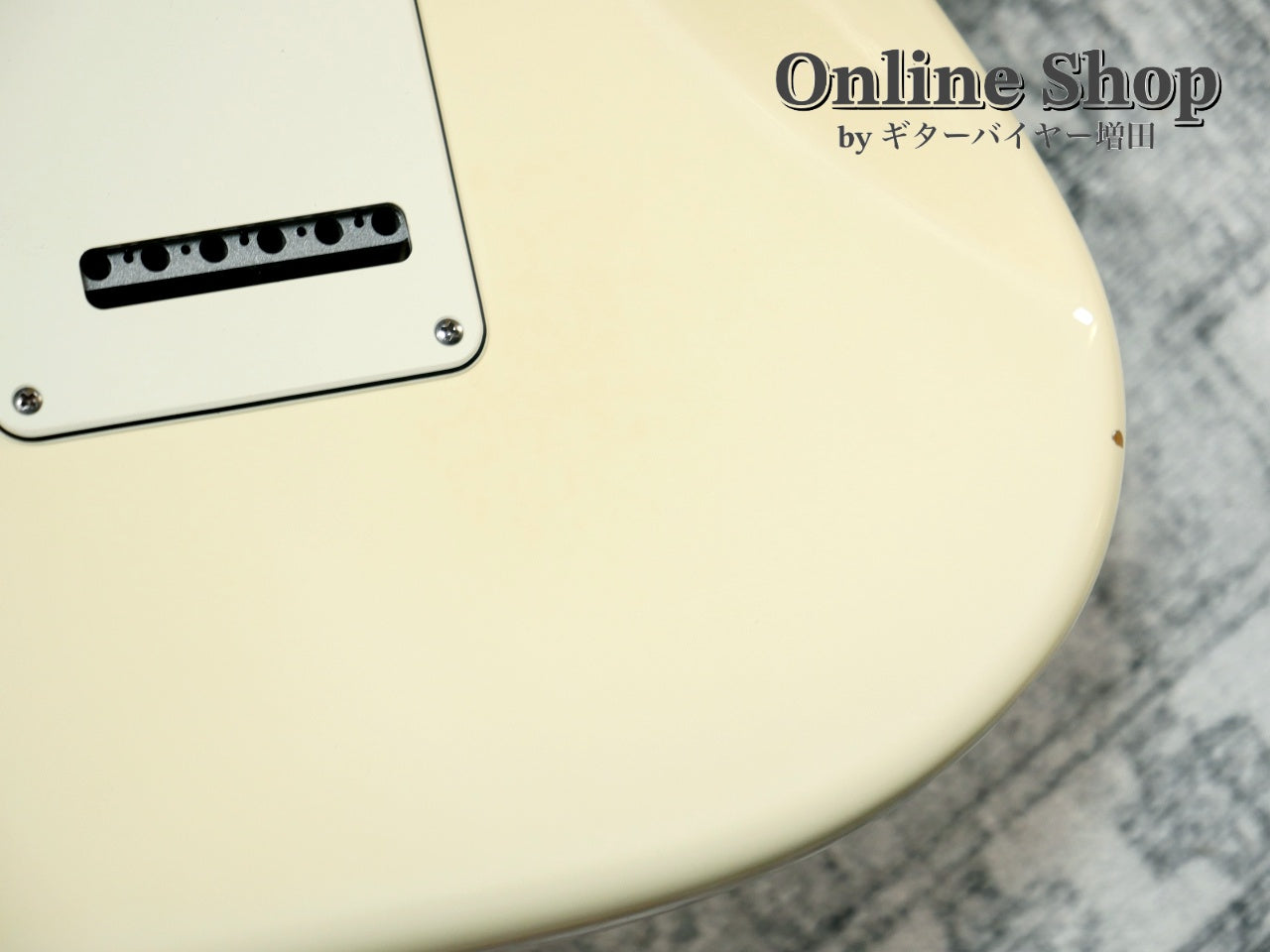 USED 2011 Fender Jeff Beck Stratocaster Olympic White