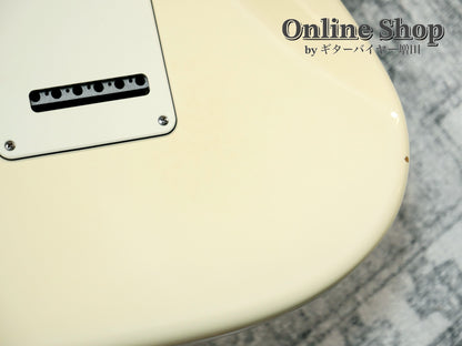 USED 2011 Fender Jeff Beck Stratocaster Olympic White