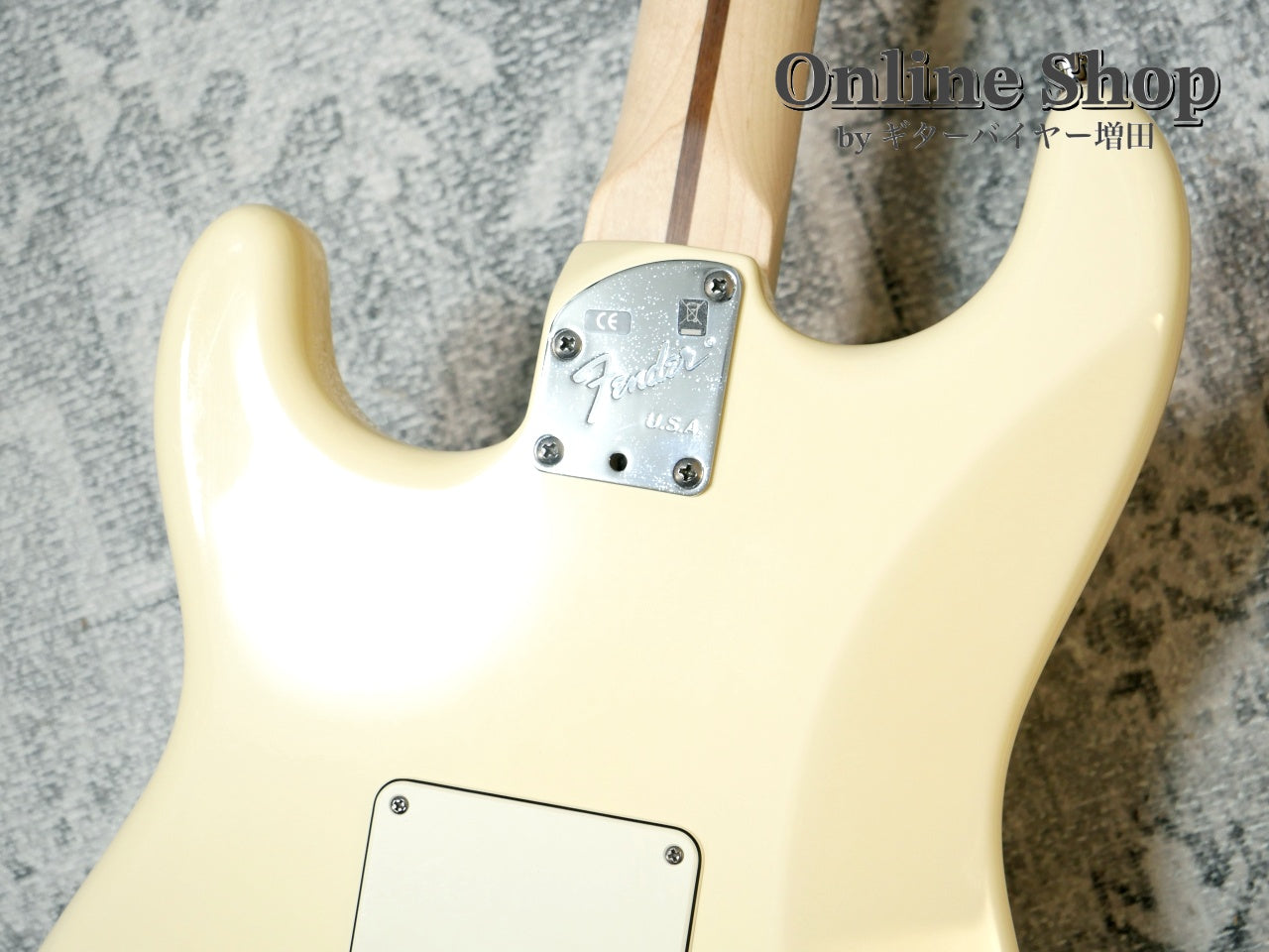 USED 2011 Fender Jeff Beck Stratocaster Olympic White