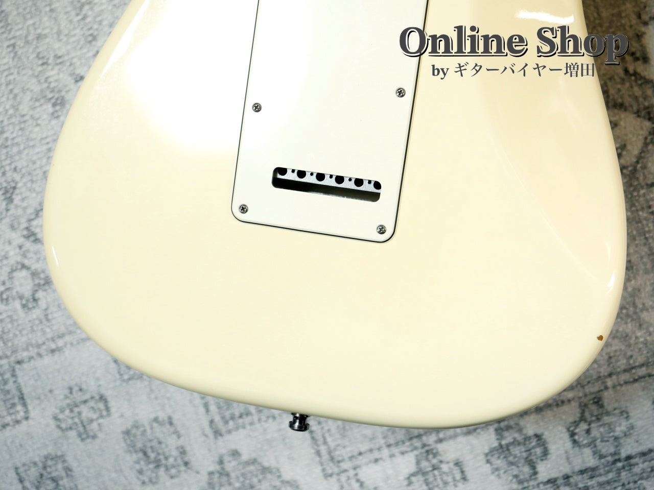 USED 2011 Fender Jeff Beck Stratocaster Olympic White