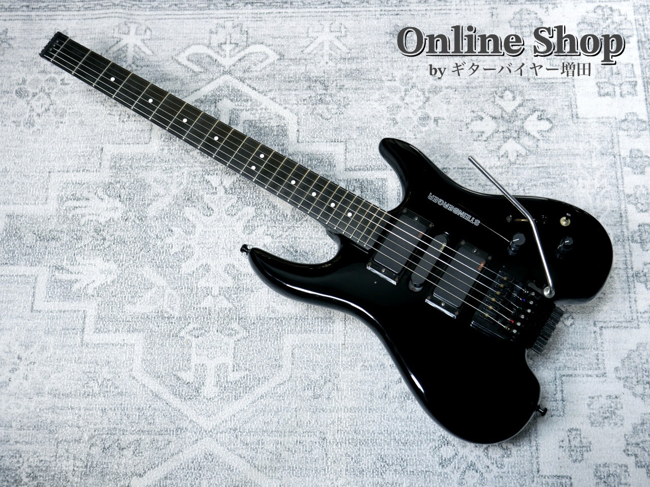 USED 1997 Steinberger GM7TA Black – ギターバイヤー増田のオンライン