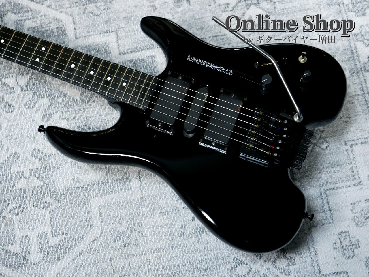 USED 1997 Steinberger GM7TA Black