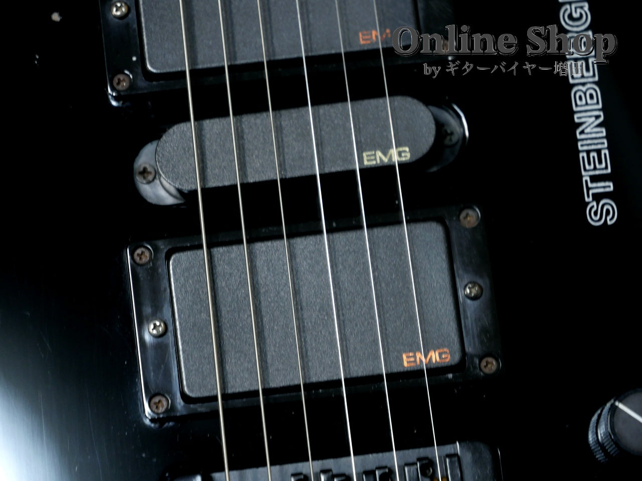 USED 1997 Steinberger GM7TA Black