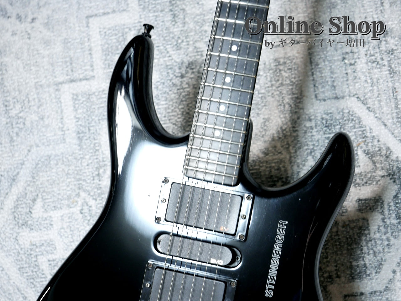USED 1997 Steinberger GM7TA Black