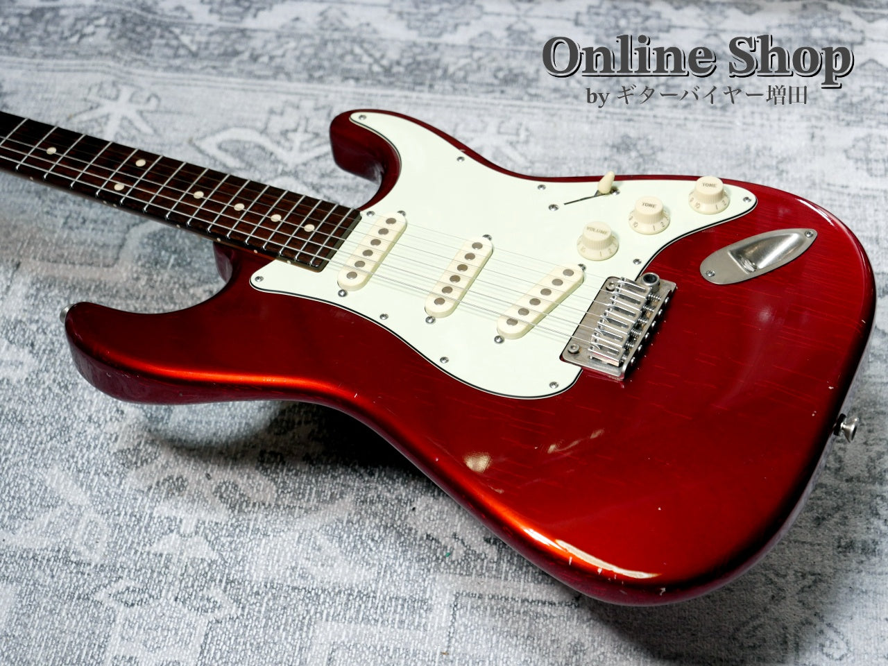 USED 2018 Tom Anderson Icon Classic In-Distress Level 2 Candy Apple Red