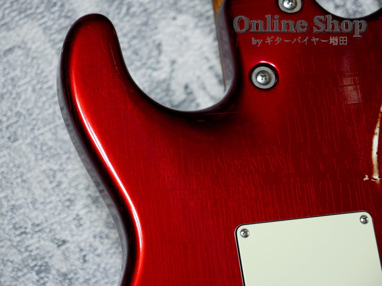 USED 2018 Tom Anderson Icon Classic In-Distress Level 2 Candy Apple Red