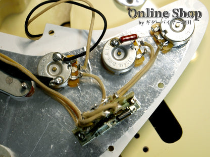 USED 2012 Fender Custom Shop MBS "Todd Krause" Custom Stratocaster "Reverse Head & Birdseye Neck" NOS Aged Olympic White