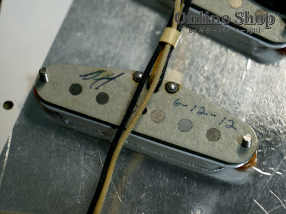 USED 2012 Fender Custom Shop MBS "Todd Krause" Custom Stratocaster "Reverse Head & Birdseye Neck" NOS Aged Olympic White