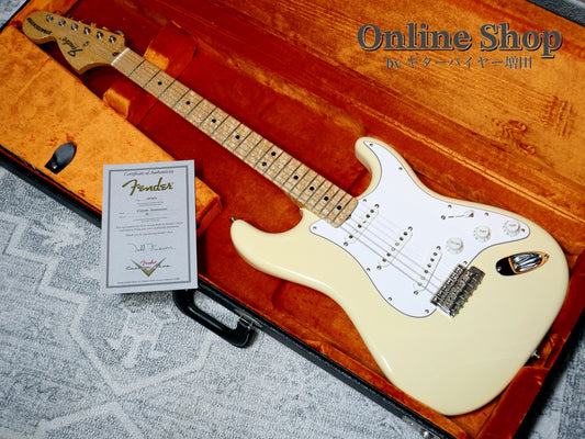 USED 2012 Fender Custom Shop MBS "Todd Krause" Custom Stratocaster "Reverse Head & Birdseye Neck" NOS Aged Olympic White