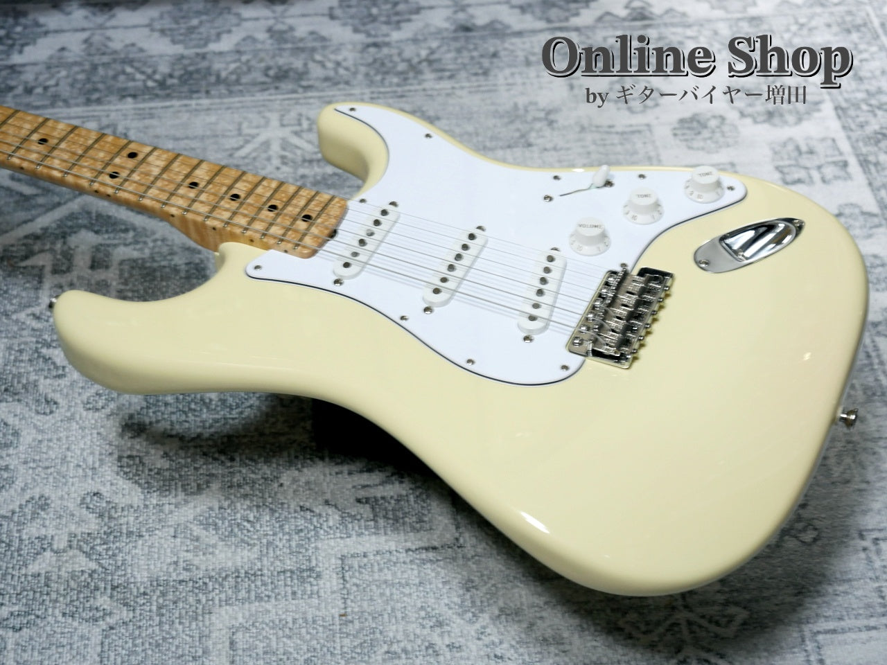 USED 2012 Fender Custom Shop MBS "Todd Krause" Custom Stratocaster "Reverse Head & Birdseye Neck" NOS Aged Olympic White