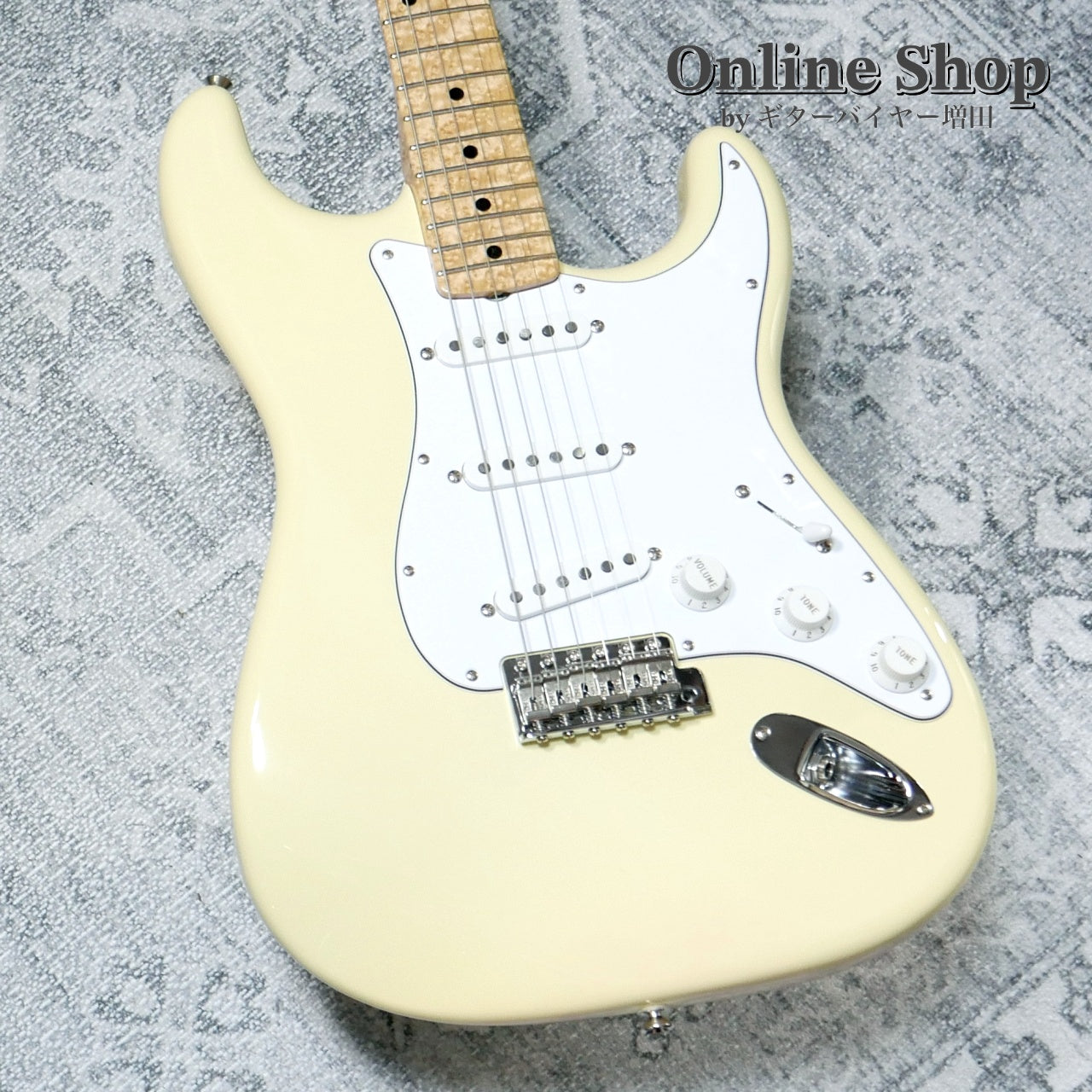 USED 2012 Fender Custom Shop MBS "Todd Krause" Custom Stratocaster "Reverse Head & Birdseye Neck" NOS Aged Olympic White