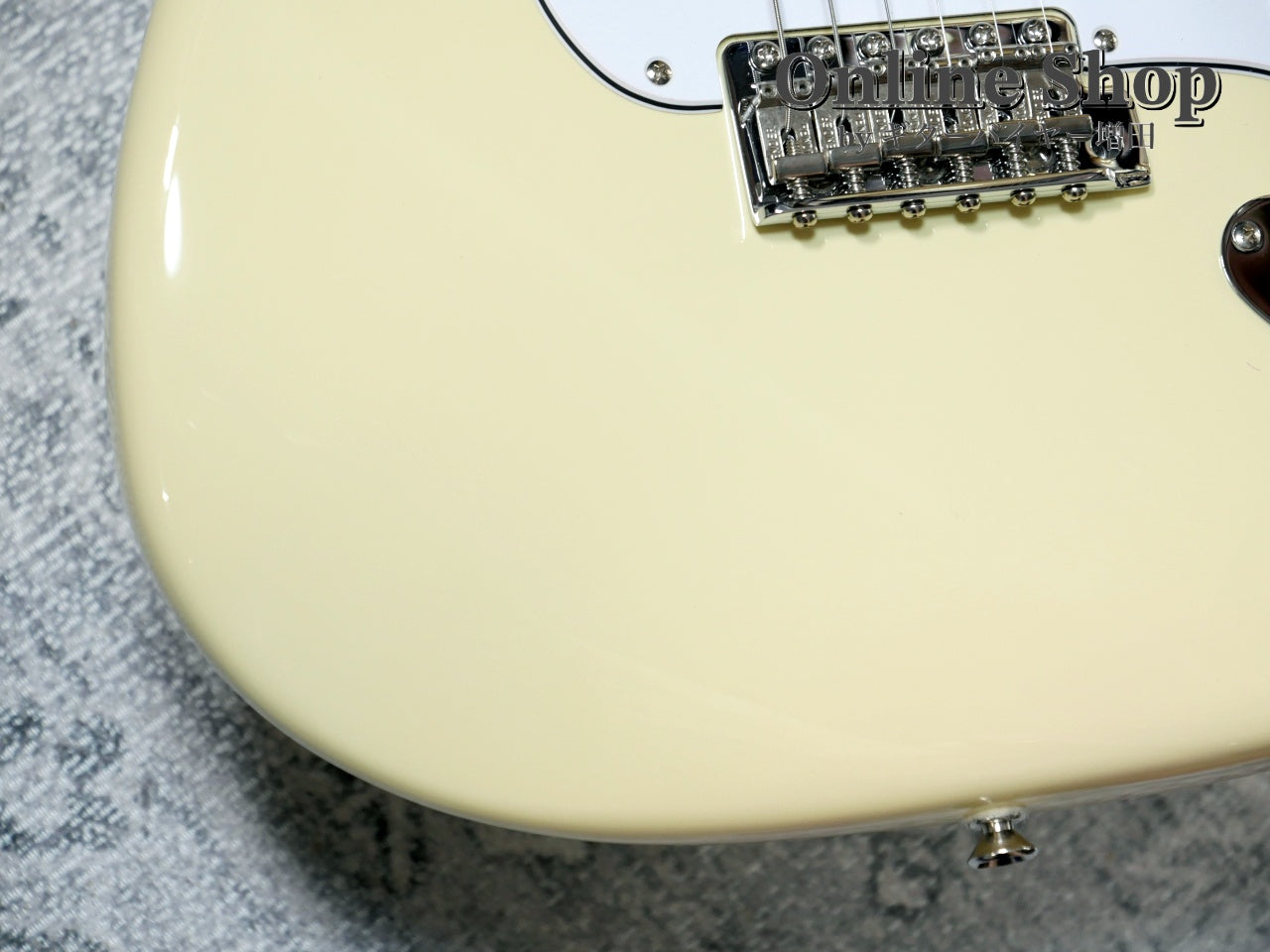 USED 2012 Fender Custom Shop MBS "Todd Krause" Custom Stratocaster "Reverse Head & Birdseye Neck" NOS Aged Olympic White