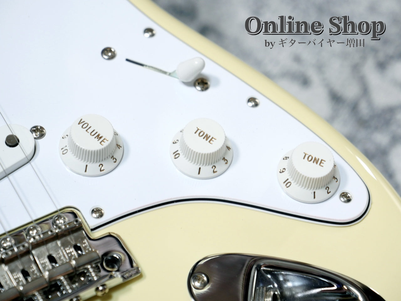 USED 2012 Fender Custom Shop MBS "Todd Krause" Custom Stratocaster "Reverse Head & Birdseye Neck" NOS Aged Olympic White